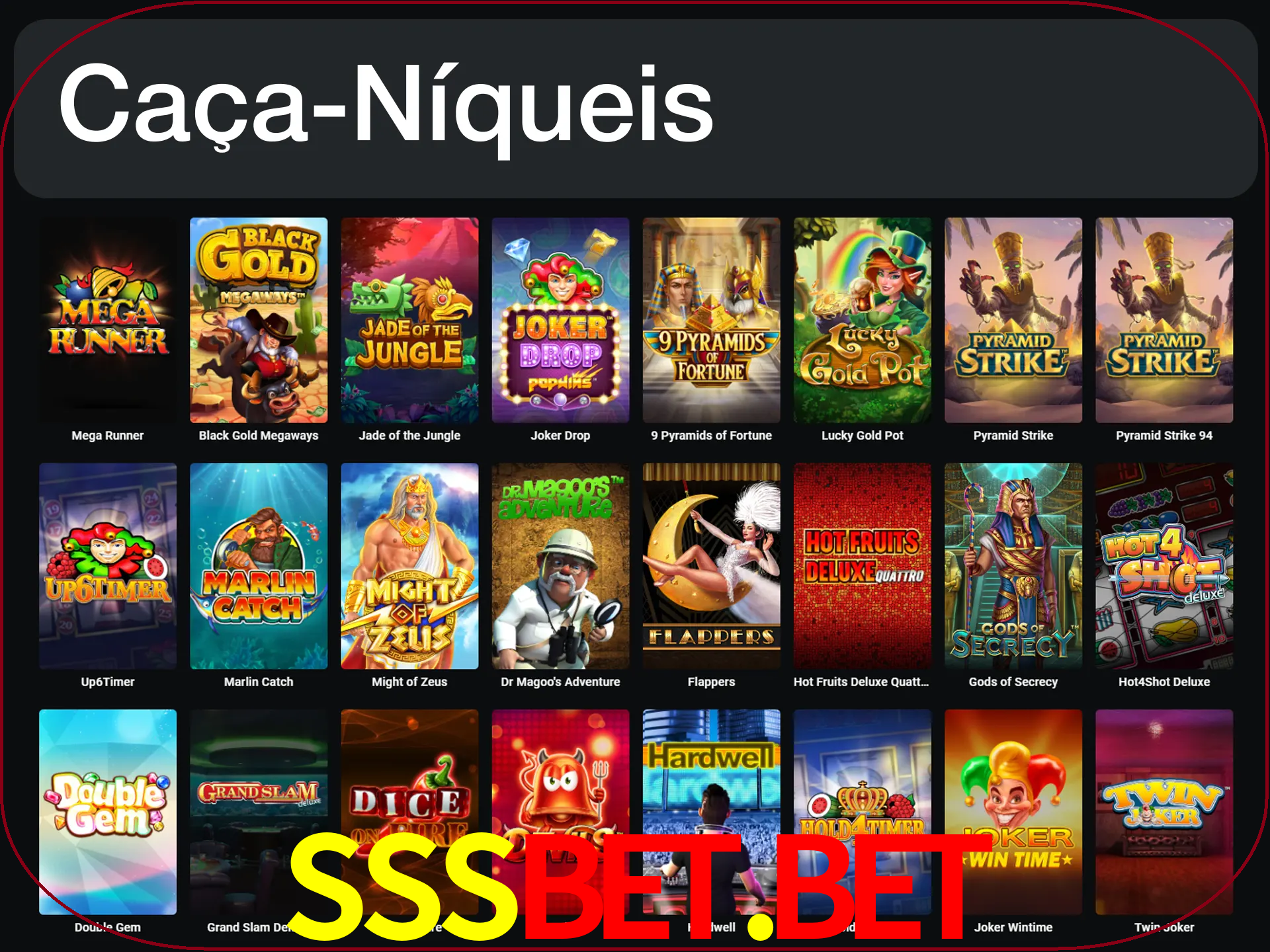 LeonBet tem mais de 3000 slots para jogar.