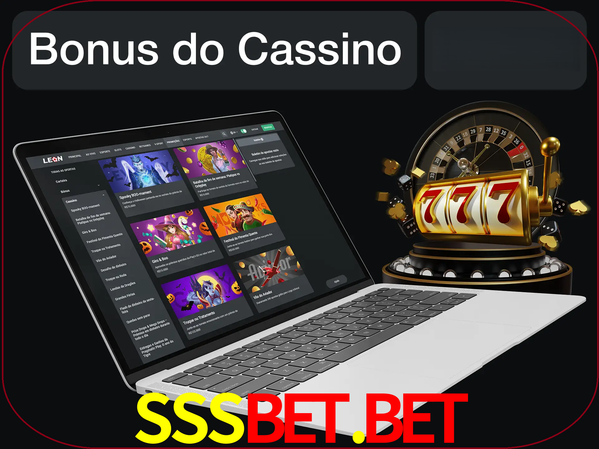 Use o bônus do cassino para começar melhor.