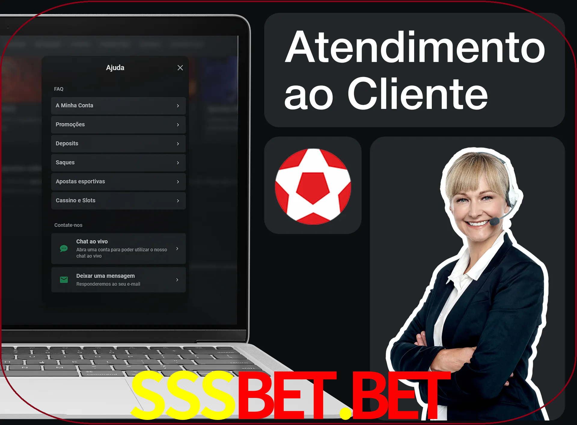 Você pode pedir nosso apoio para ajudar.