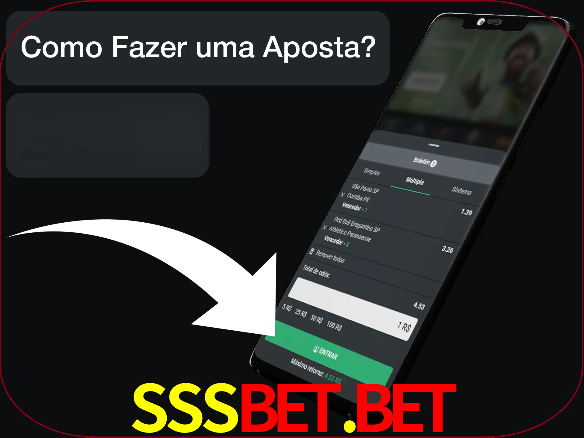 Preencha sua aposta e aguarde o resultado.