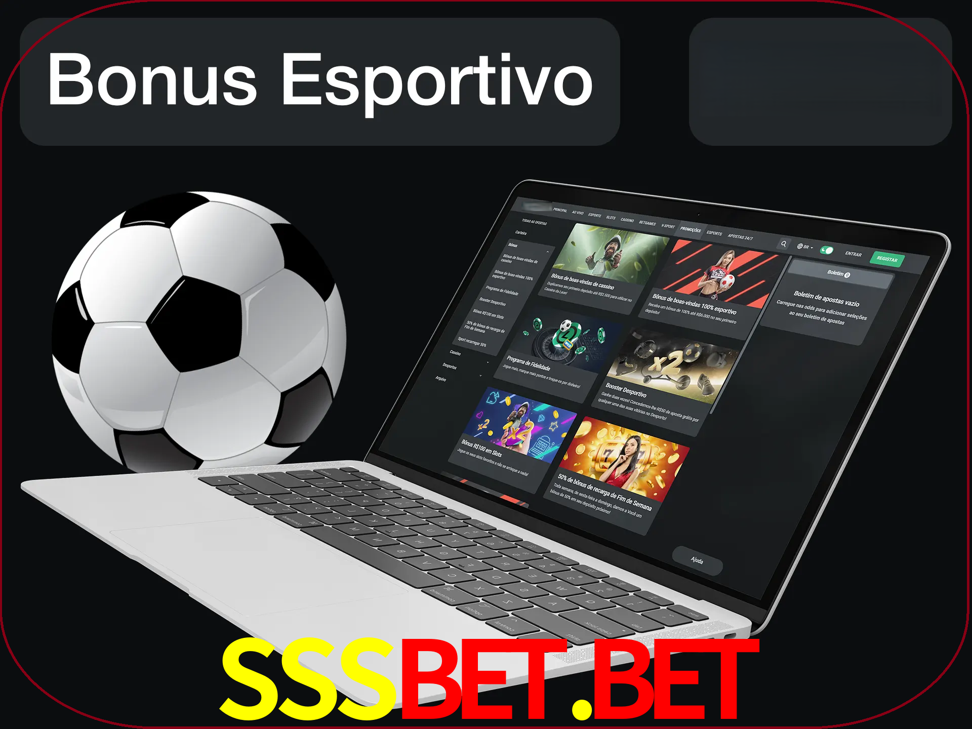 Antes de começar a apostar, use o bônus esportivo.