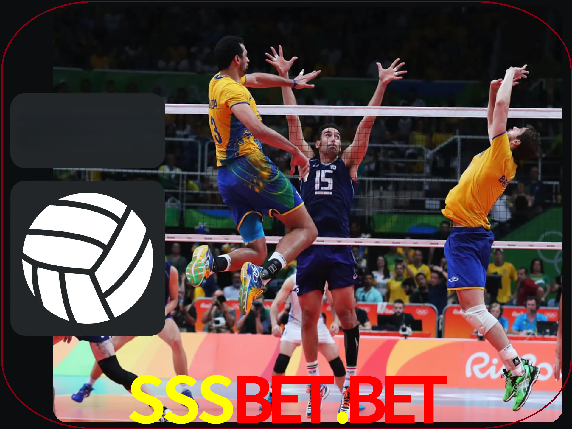 Fazer enormes ganhos apostando nas equipes de vôlei.